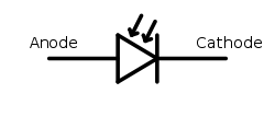 photo diode symbol