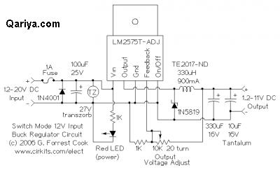 Regulator 1.2-12V