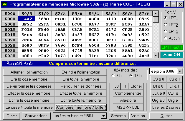 EPROM Programmer software