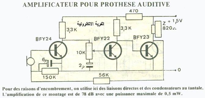Deaf and hearing impaired circuit 
