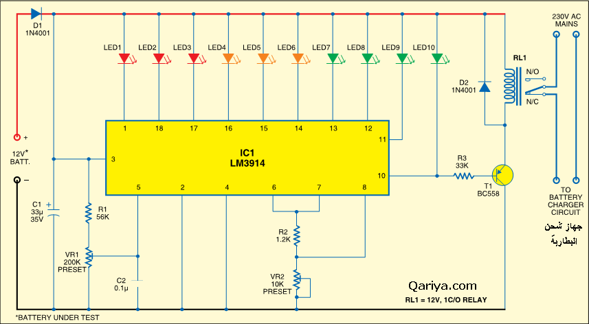 Car Battery Charger Monitor