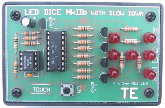 electronic dice circuit