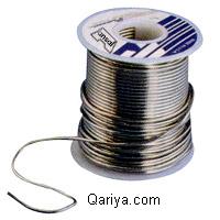 Lead solder wire
